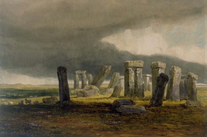 Painting of Stonehenge